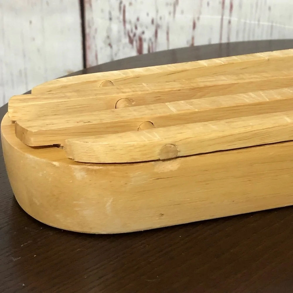Natural Wood Bread Cutting Tray